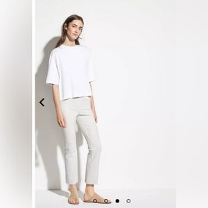 NWOT Vince Cream Ponte Pants- Extra Small